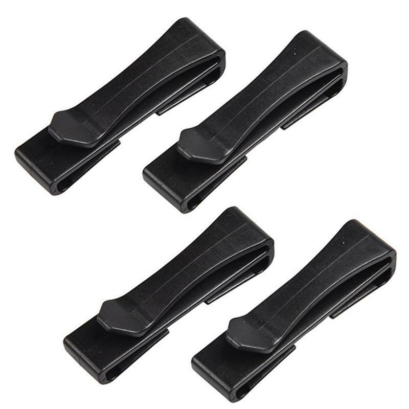 Webbing Ending Clip Adjust Keeper Backpack Buckle Strap Belt Quick Slip Keeper