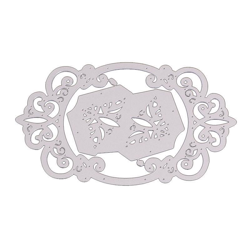 Oval Frame Metal Cutting Dies Scrapbooking Stencil Die Cuts Card Embossing DIY