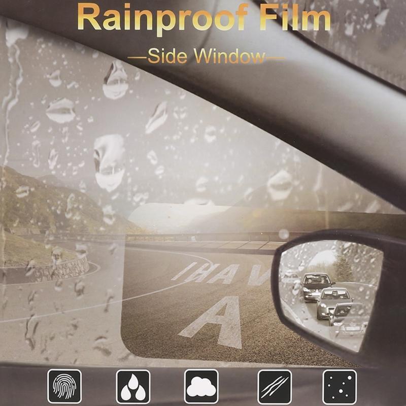 Car Rear-View Mirror Side Window Anti-Scratch Anti-Mist HD Film for Safe Driving