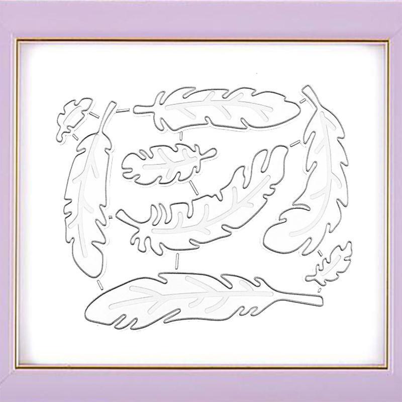 Tree Leaves Carbon Steel Cutting Dies Handmade Crafts Projects Art Creation