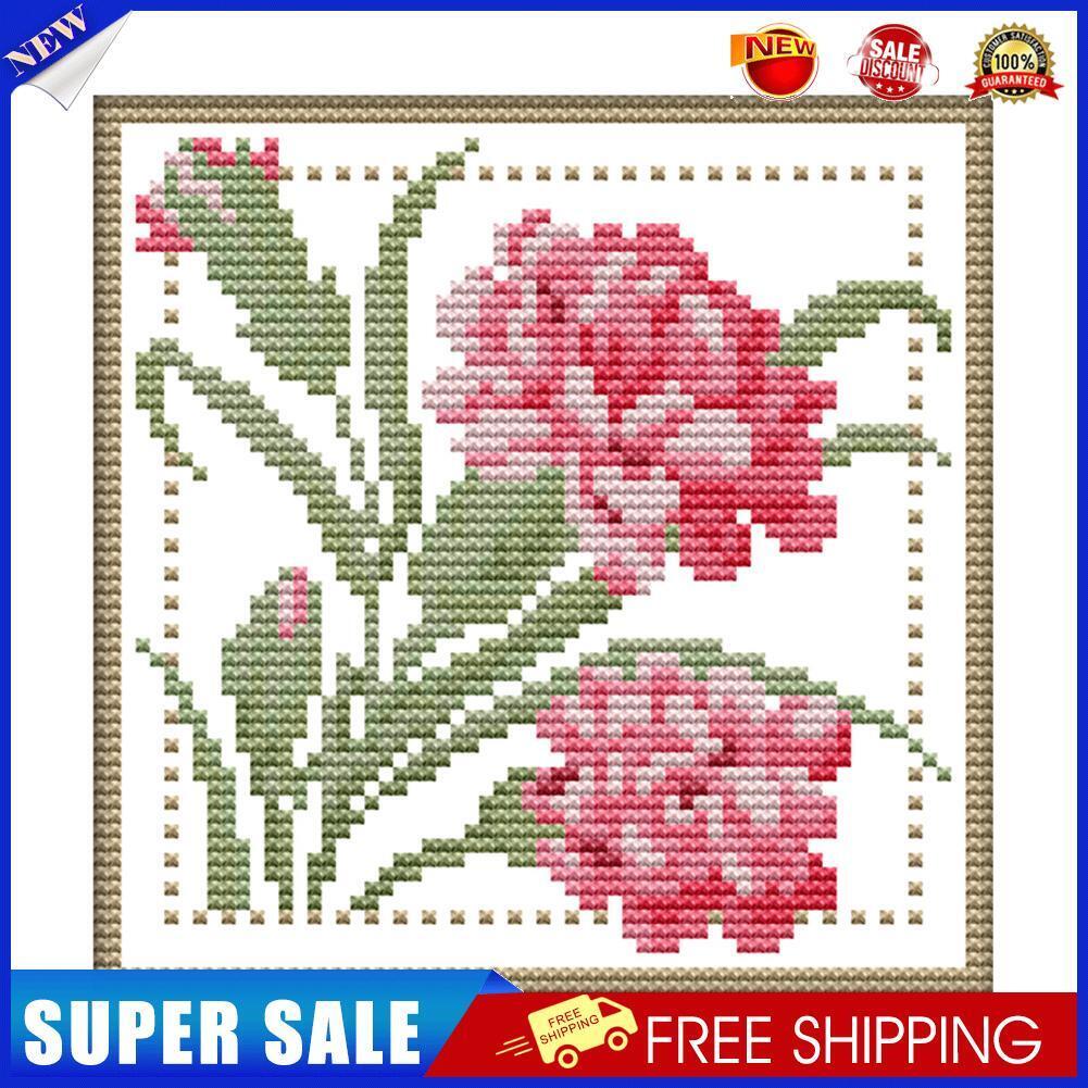 Partial Cross Stitch Kits January 14CT Counted DIY Needlework Decor (H423)
