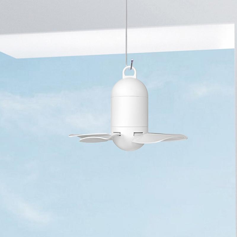 Summer Ceiling Fan with Detachable Fan Blades Tent Fan Camping Fan for Outdoor