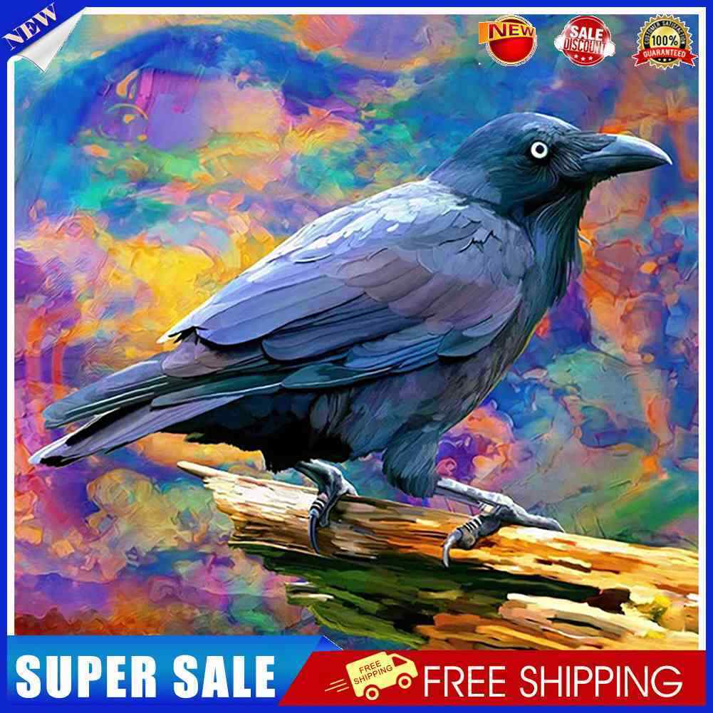 Diamond Painting 5D Colorful Animal Full Round Drill Rhinestone Kit (B2181)