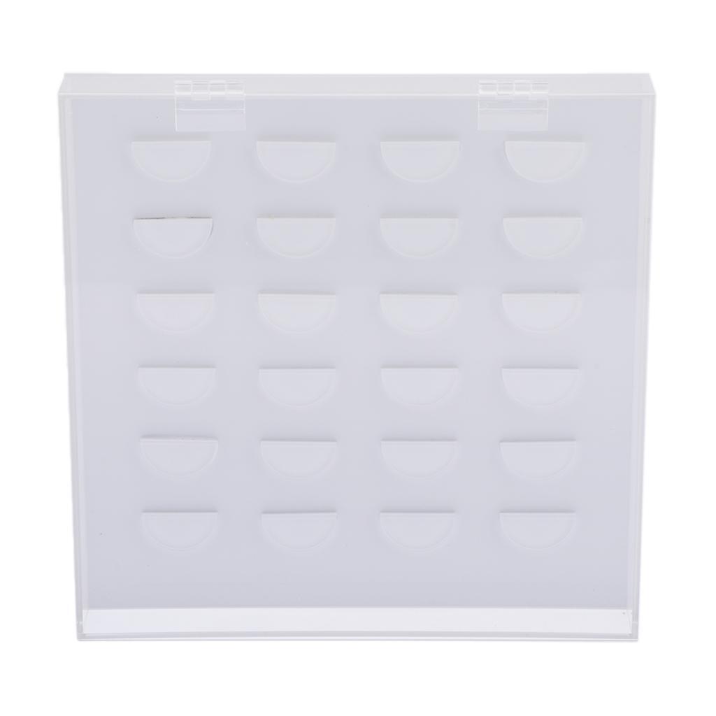 Acrylic False Lashes Case Storage Box False Lashes Holder Organizer