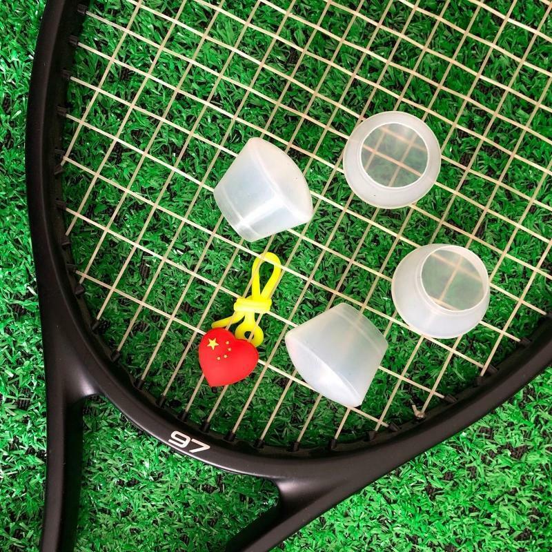 Replacement Tennis Racquet Racket End Cap Sleeve Cover Vibration Dampener Damper