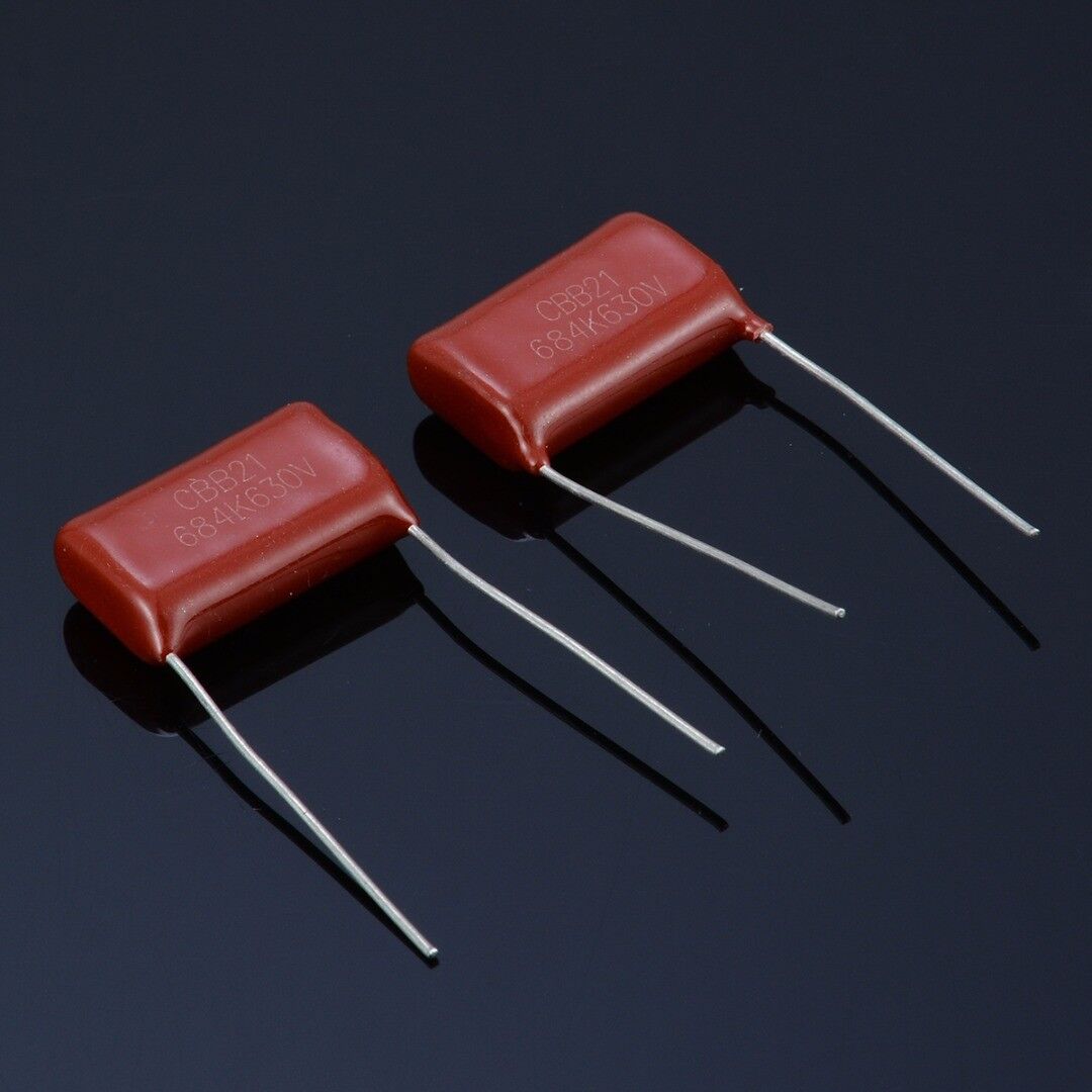 CBB Capacitors 630V Polyester Film Capacitor- 0.001uf~2.2uf Values