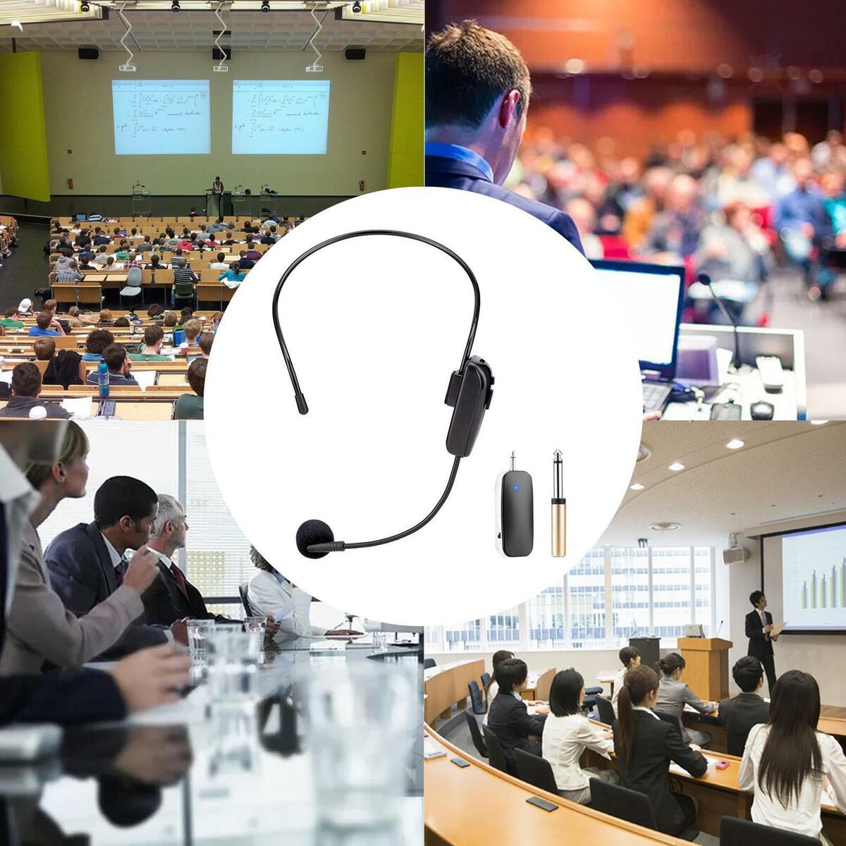 Headset Microphone UHF  50M  Headset Mic  Instructor