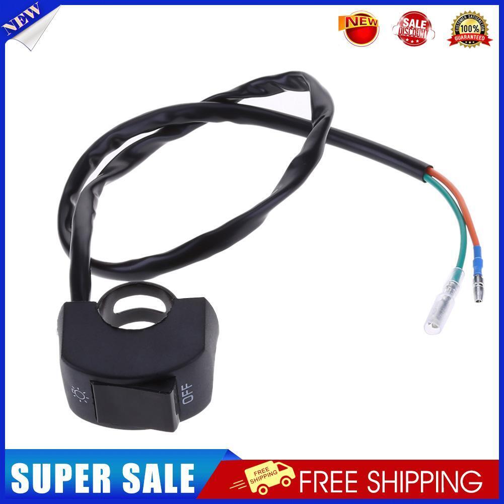 12V 7/8in Motorcycle Handlebar On/Off Switch for LED Headlight Fog Light(4)