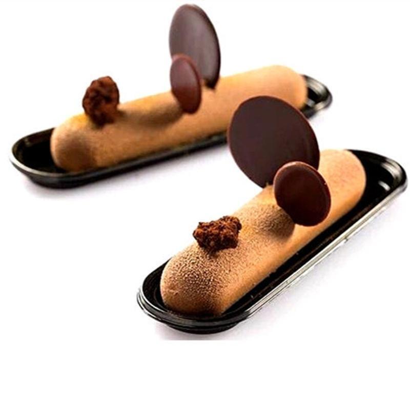 50pcs/set  Mousse Cake Boards Oval Shape Mousse Board Tray Decorating Tool