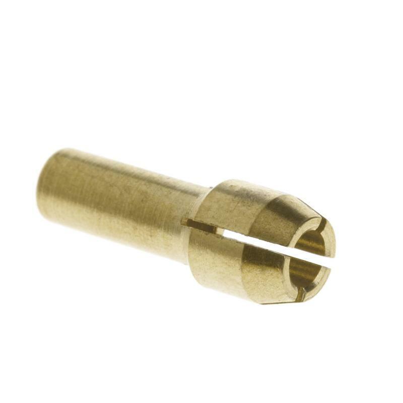 6Pcs Bronze Tweezers 1.0/1.6/2.0/2.4/3.0/3.2 + M8 * 0.75 Fits Rotary Tools