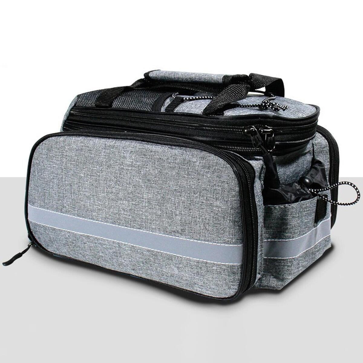 Durable Bicycle Bag Waterproof Rear Seat Trunk Bag Pannier Bag for Biking