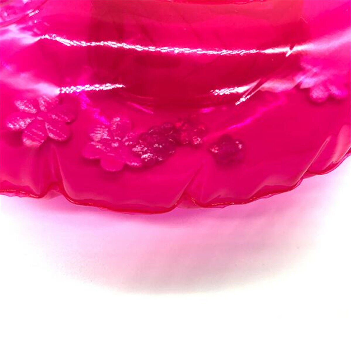 Inflatable Heart-shaped Floating Drink Can Cup Holder Swimming Pool Bath Beach