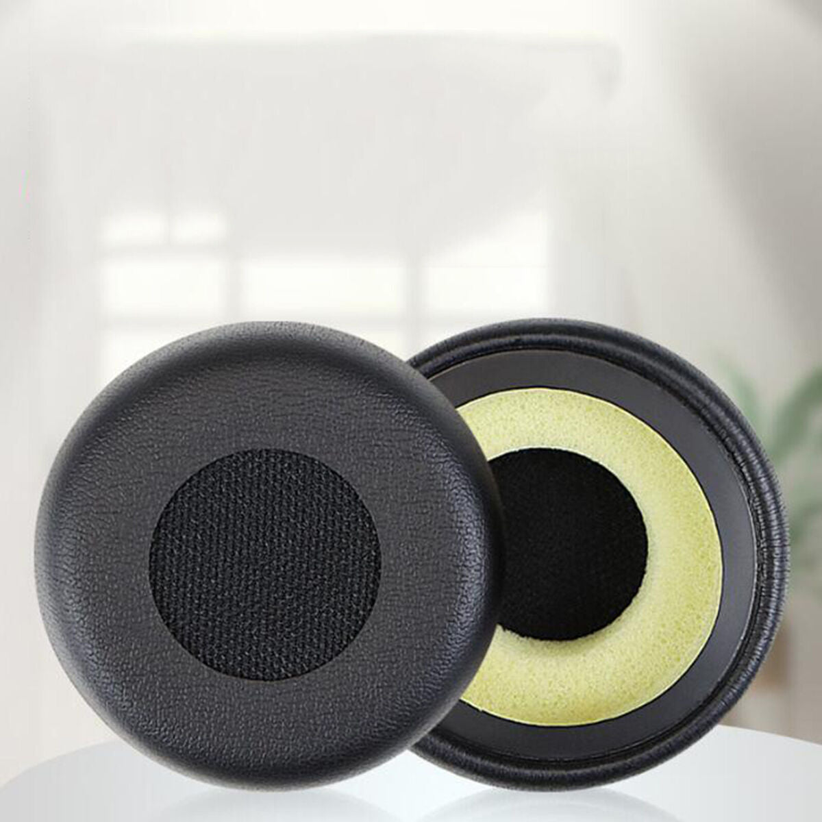 2PCS/Set Earphone Sponge Sleeve for Jabra Evolve 20 20SE 30 30II 40 65 65+ A2UK