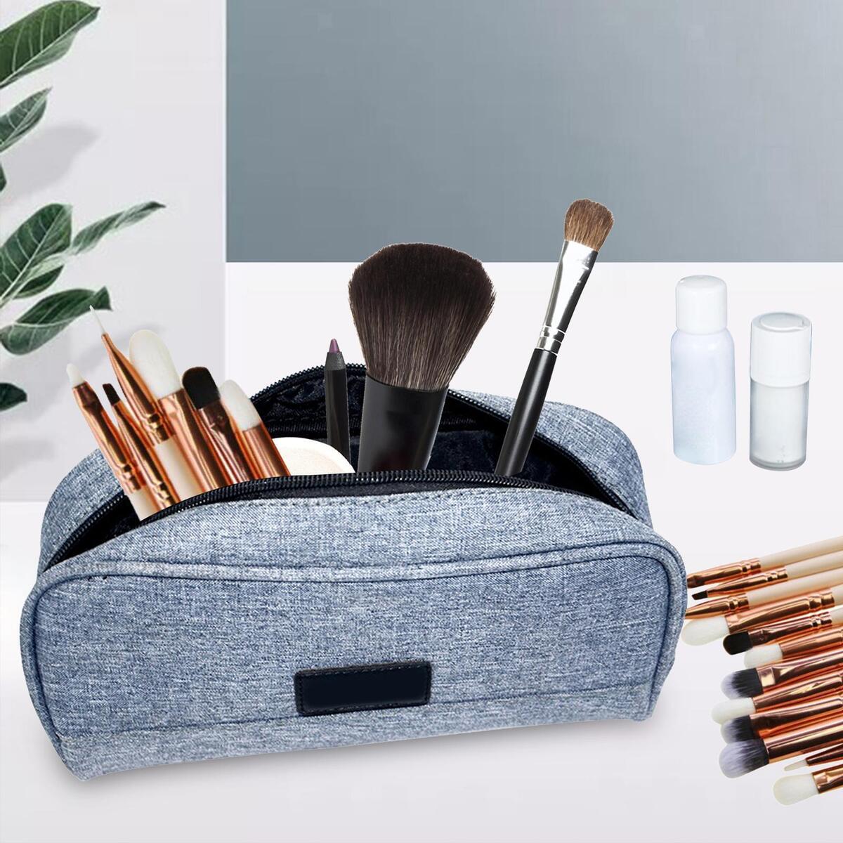 Small Toiletries Bag Storage Carrying Bag Travel Toothbrush Holder for Trip