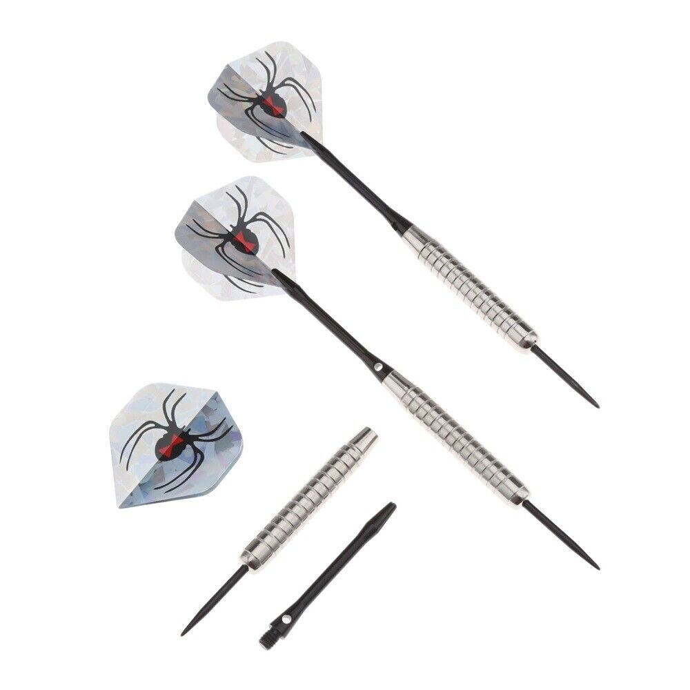 3Pcs Durable Use Quality Standard Steel Tip Darts & Aluminium Shafts Dart Flight