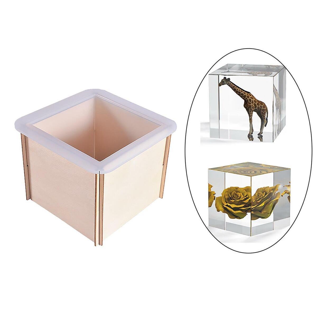 DIY Square Silicone Mold Jewelry Casting Molds for Girls Ornaments Studs