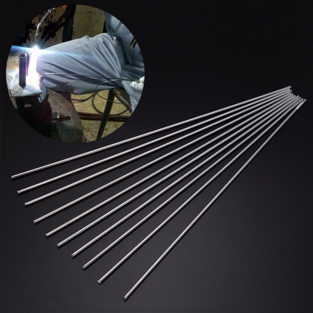 10pcs 2.4x330mm Low temperature Aluminum Alloy Filler Rods Welding Brazing Wire