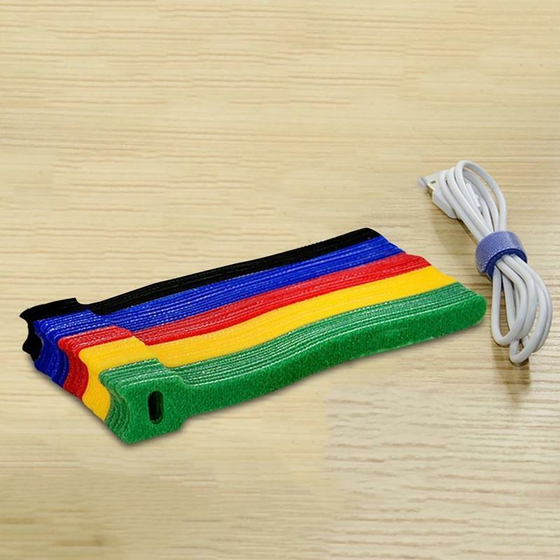 50Pcs Cable Winder for Earphone Data Cord Charger Line Desk Cable Holder Straps