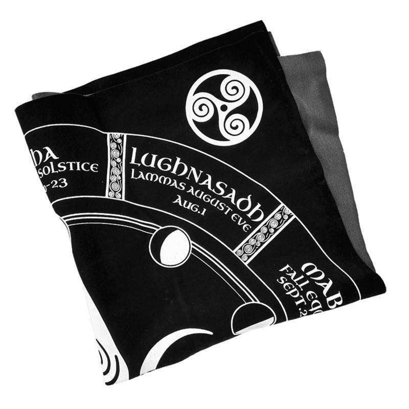Pagan Altar Cloth Tarot Card Tablecloth Oracle Card Pad Velvet Divination Altar