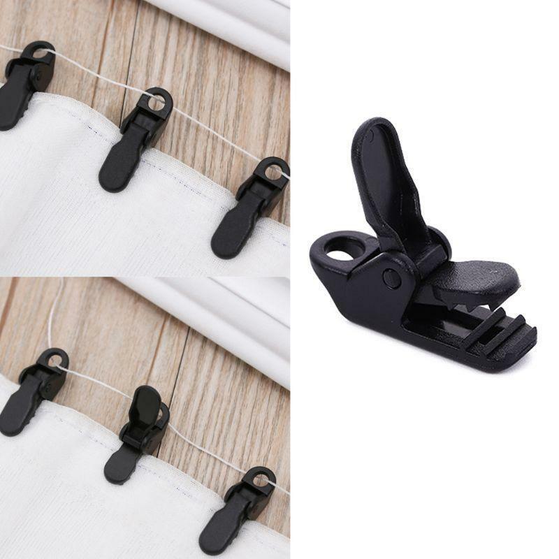 100 Pcs Tent Awning Canopy Clamp Tarp Canvas Caravan Clip Snap Gripper Jaw Grip