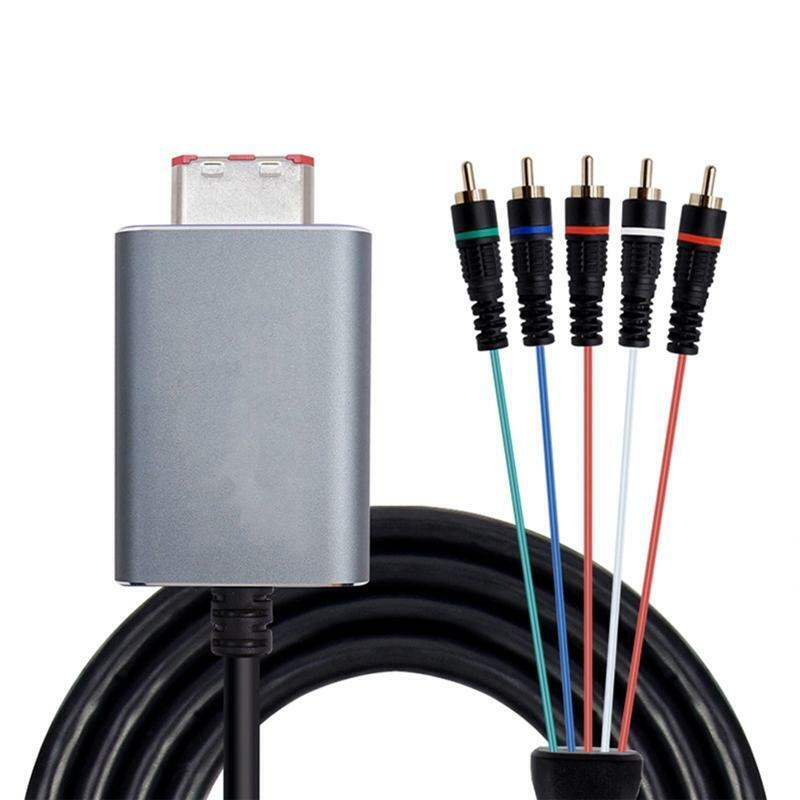 1.8m High-Definition1.8m 5RCA YPbPr NGC Component Cable Full Audio for NGC