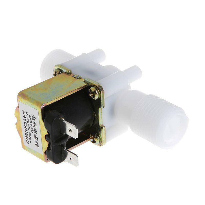 New 12V Electric Solenoid Valve Magnetic DC N/C Water Air Inlet Flow Switch 1/2"