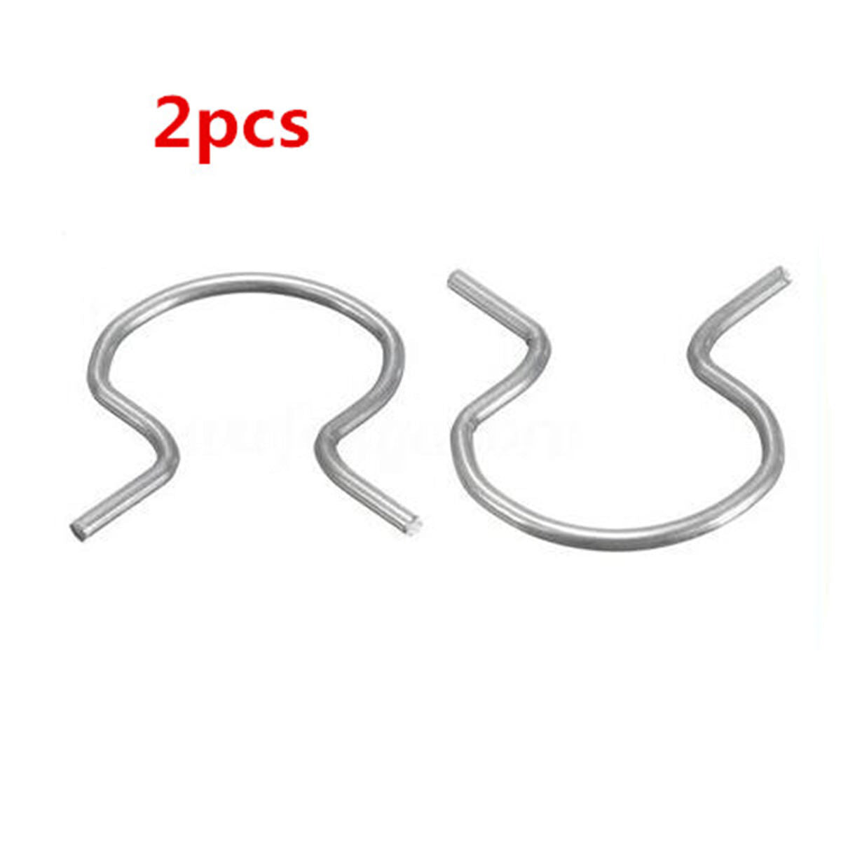 6Pcs Door Window Metal Clip Crank Retainer Roll Up Winder Handle Retaining Clip