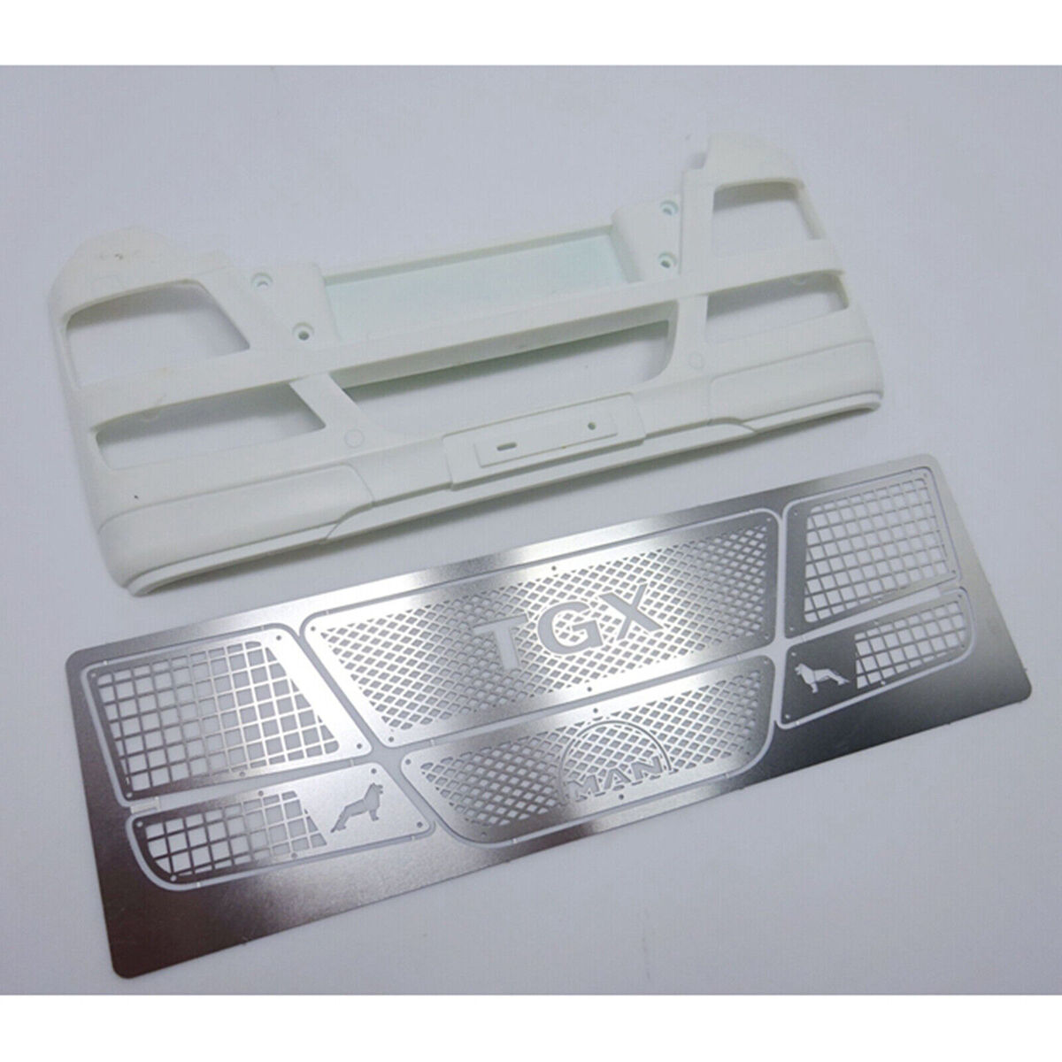Front Harrow Guard Grill For 1/14 TAMIYA MAN TGX 56325 56329 Tractor Truck Car