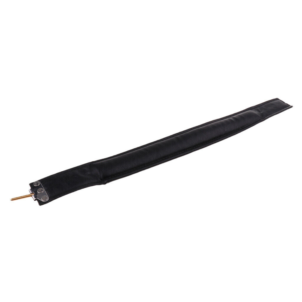 Soft PU Leather Thick Strap Leather Bass Left  Strap for Accordion
