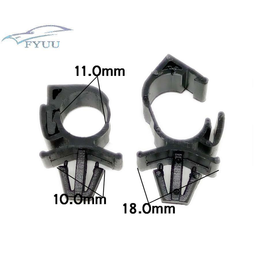 20pcs Car Universal Wiring Harness Pipe Tie Wrap Cable Fastener Fixed Clip Clamp