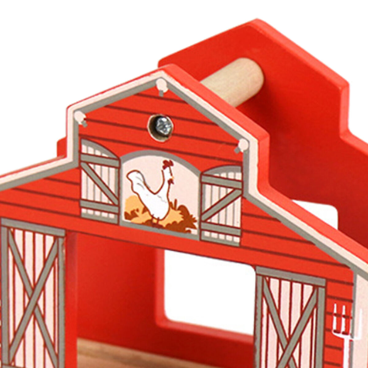 Wooden Chicken House  Track Accessories,  Set  Early
