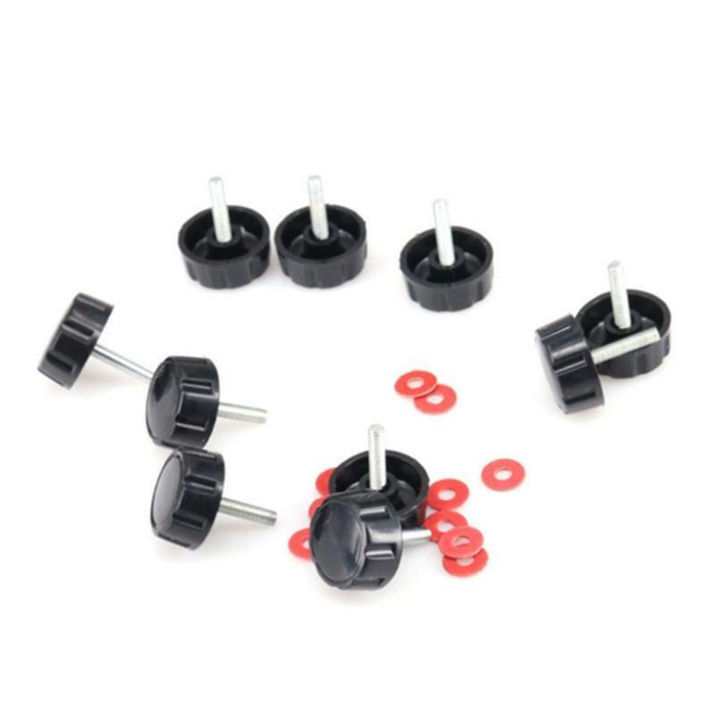 10x Universal Fishing Reel Handle Screw Cap Bearing Cover Accessory with Washer