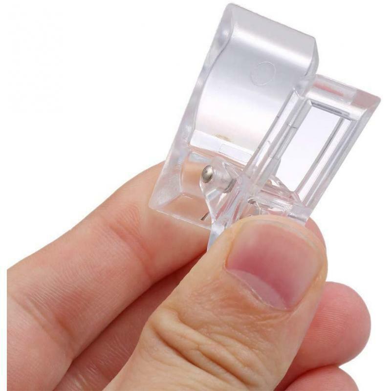 10 Poly Polish Gel Quick Building  Clip Finger Extension Tools