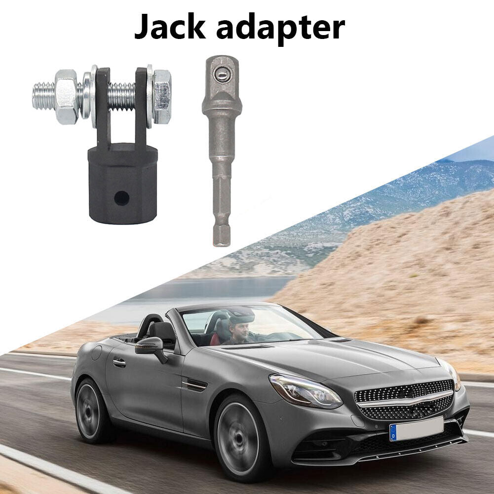 Car Lift Scissor Jack Adapter with Ball Extension Rod RV Auto Repair Tool