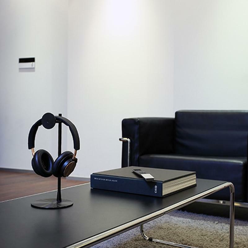 Saving Space Headphone Holder Display Support Desk Earphone Solid Base