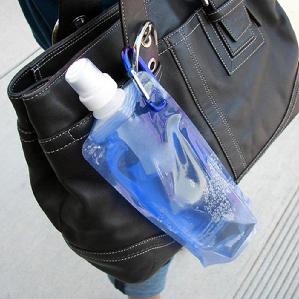 Foldable Portable Outdoor Water Bags Camping Picnic Water Carrier (700ml)