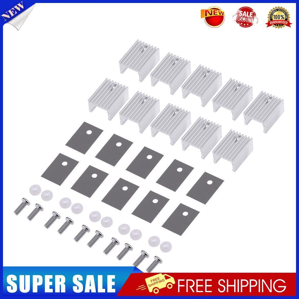 TO-220 Cooling Radiator Aluminum Heatsink Transistor Heatsink Cooler for PC