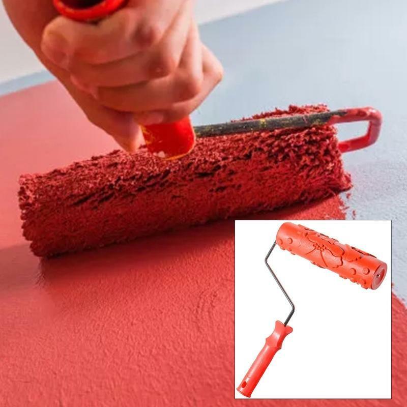 Decorative Rubber Roller DIY Patterned Paint Roller Decorative Art Roller