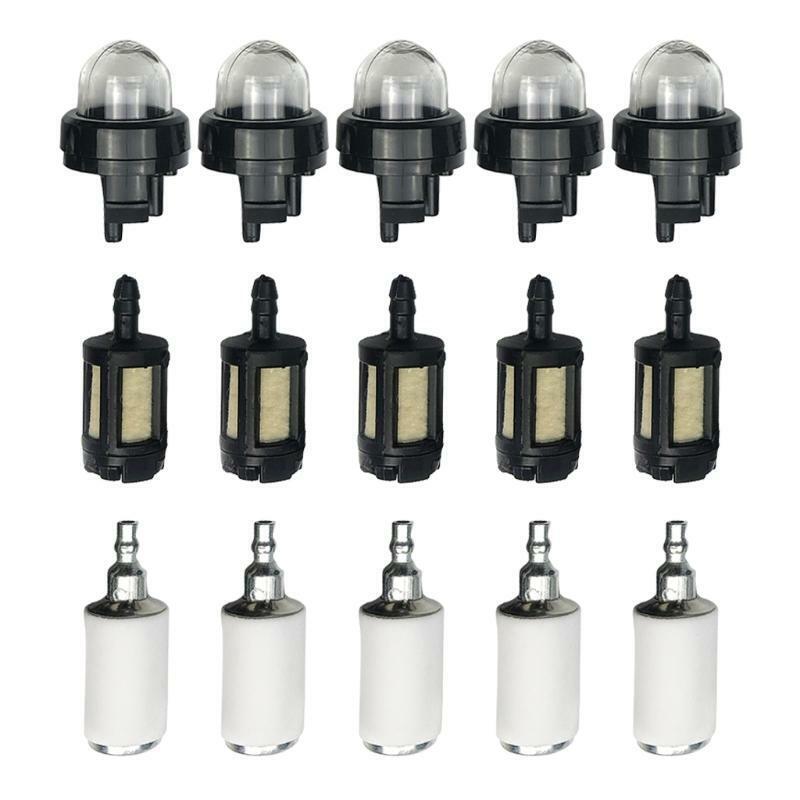 Gas Fuel Filter Primer Bulb Kit for Poulan 530095646 Trimmer Chainsaw Blower