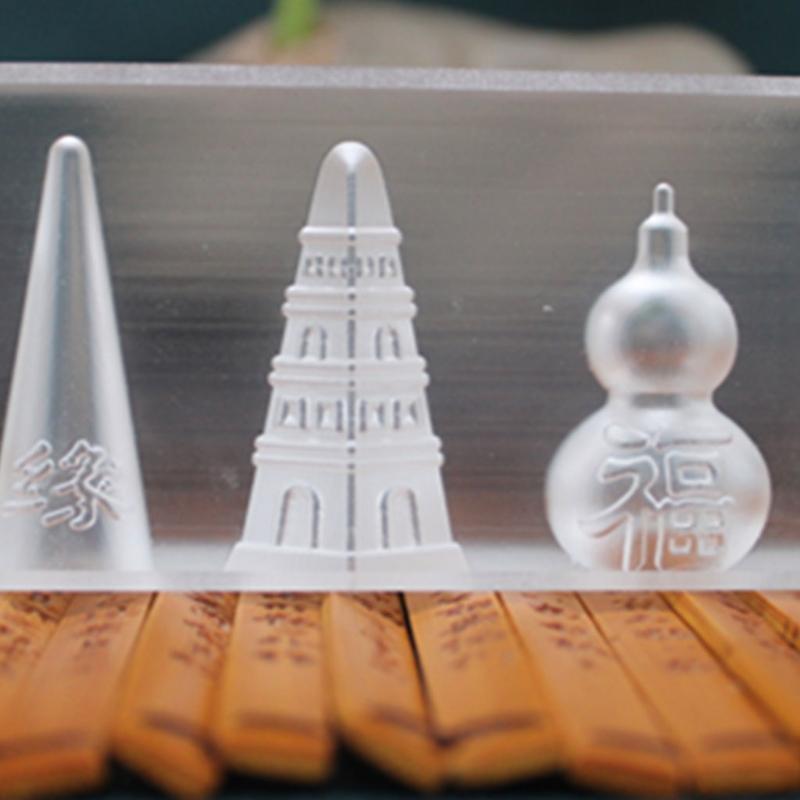 Three-in-one Incense Cone Mould Mold DIY Tool for You Yoga Sleeping Relax 3.93"