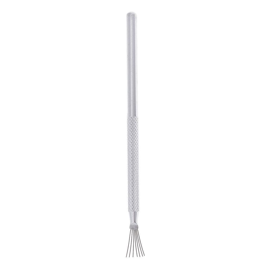 Aluminium Wire Clay DIY Sculpting Tool 7 Pins Ceramics Pottery Texture Brush