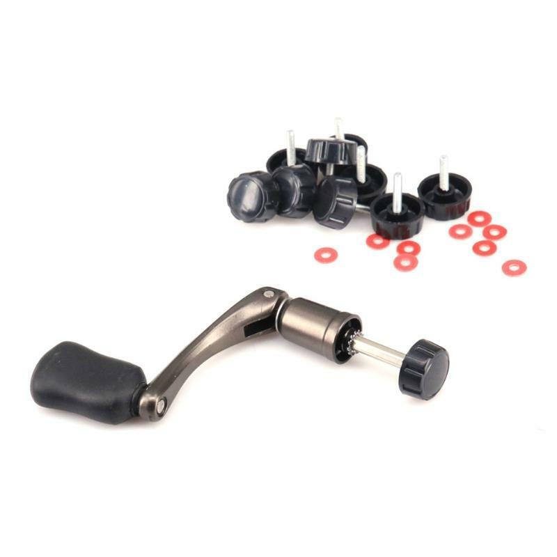 10x Universal Fishing Reel Handle Screw Cap Bearing Cover Accessory with Washer