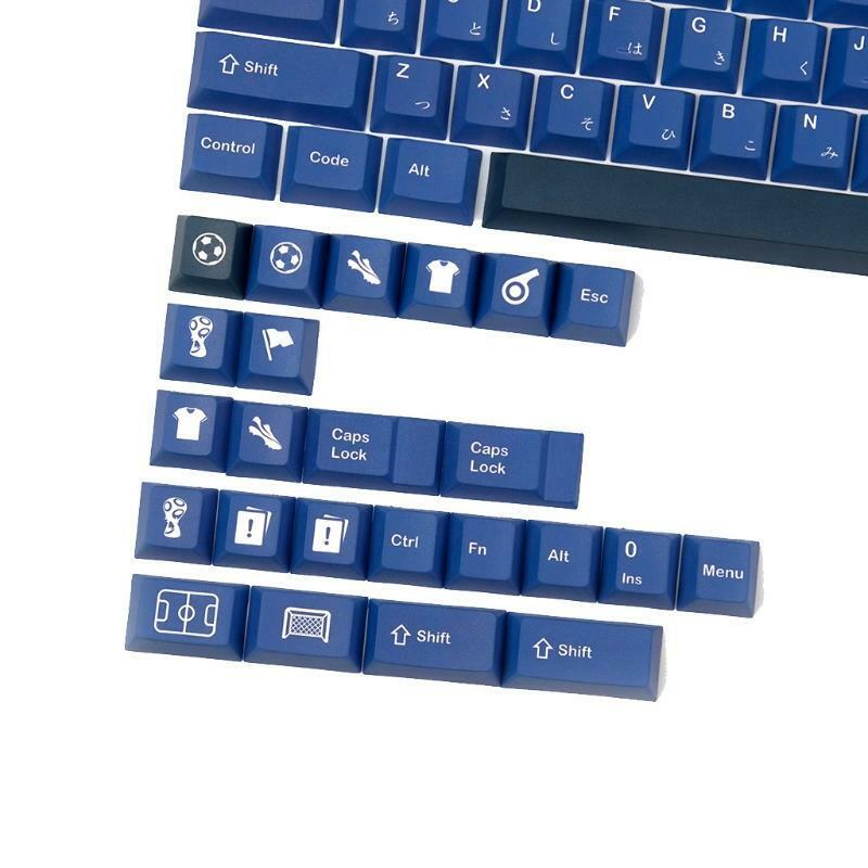 128Keys Full Set Customized PBT Dye Subbed Keycap Forward Cherry Profile Key