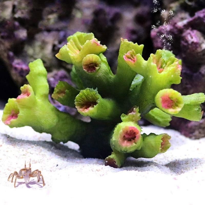 Fish Tank Decorations Cute Coral Aquarium Artistic Ornament for Fish Play