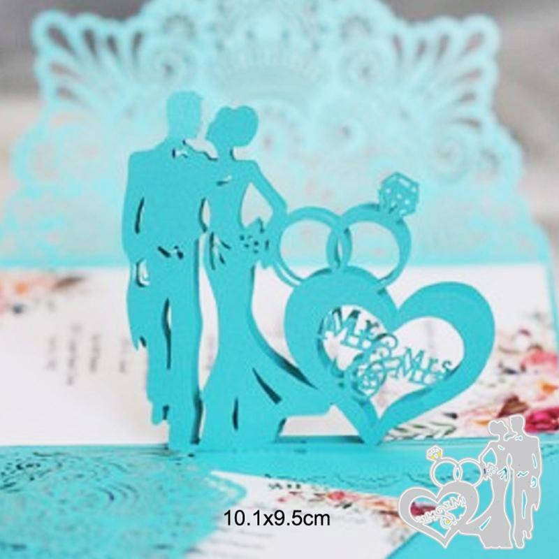 Bride Groom Ring Metal Cutting Dies Stencil Scrapbooking DIY Album Stamp Paper