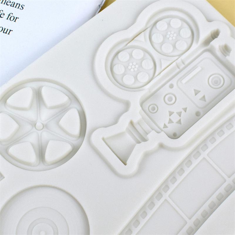 Film Equipment Shaped Silicone Mold Fondant Chocolate Mold DIY Baking Tool