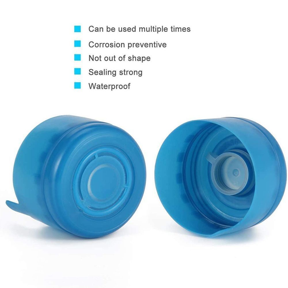 Anti Splash Non-Spill Bucket Lid Water Jug Cap Reusable Water Bottle Snap