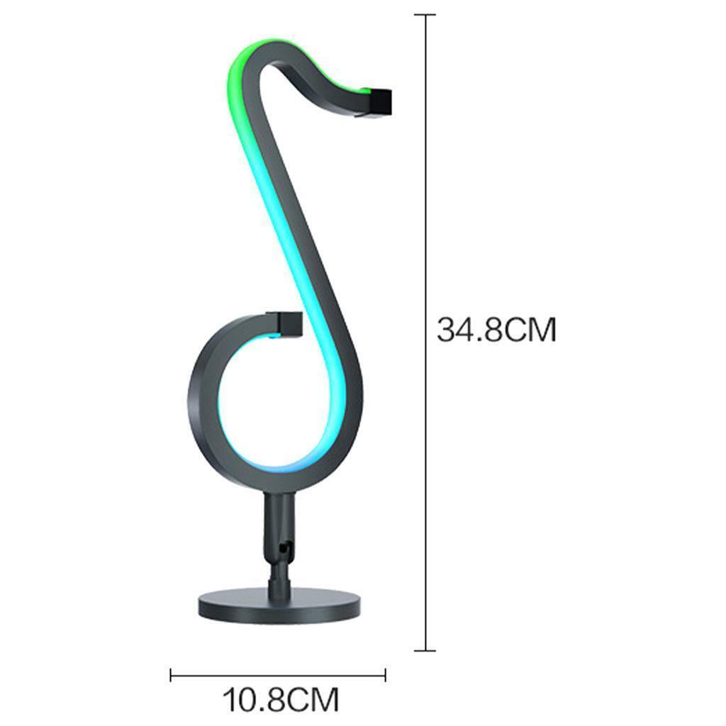 Dimmable Table Lamp Bedroom Desk   Living Room Colorful Ornaments