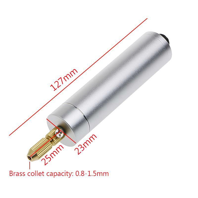 New DIY Mini Micro Small Electric Aluminum Hand Drill DC 5V for Motor PCB