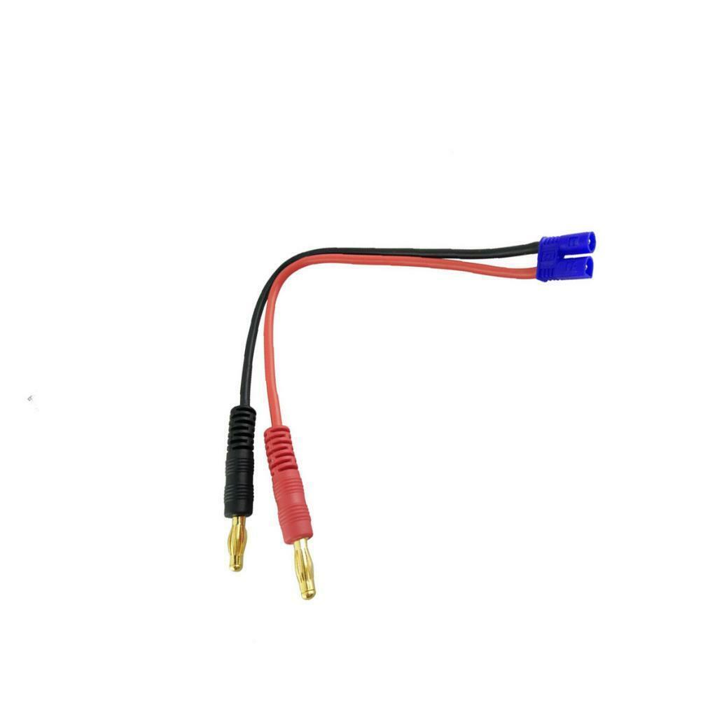 16AWG B6 Charging Cable EC2 to Banana Plug for  H501S RC